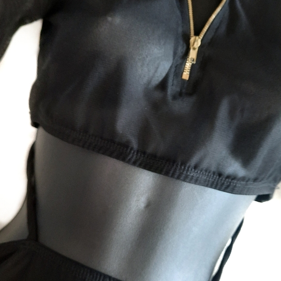 Black 2-piece Dress - Picture 2 of 5